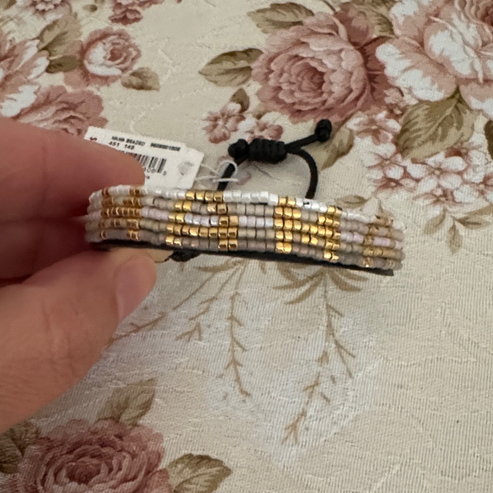 Kendra Scott Gold and Silver Beaded Bracelet